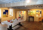 Exposition Mich&egrave;le Baron / Emilienne Mazzocut &agrave; Oingt (69) - 27 avril au 9 mai 2012