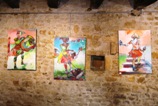 Exposition Mich&egrave;le Baron / Emilienne Mazzocut &agrave; Oingt (69) - 27 avril au 9 mai 2012
