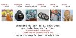 EXPOSITION GALERIE DE LA TOUR